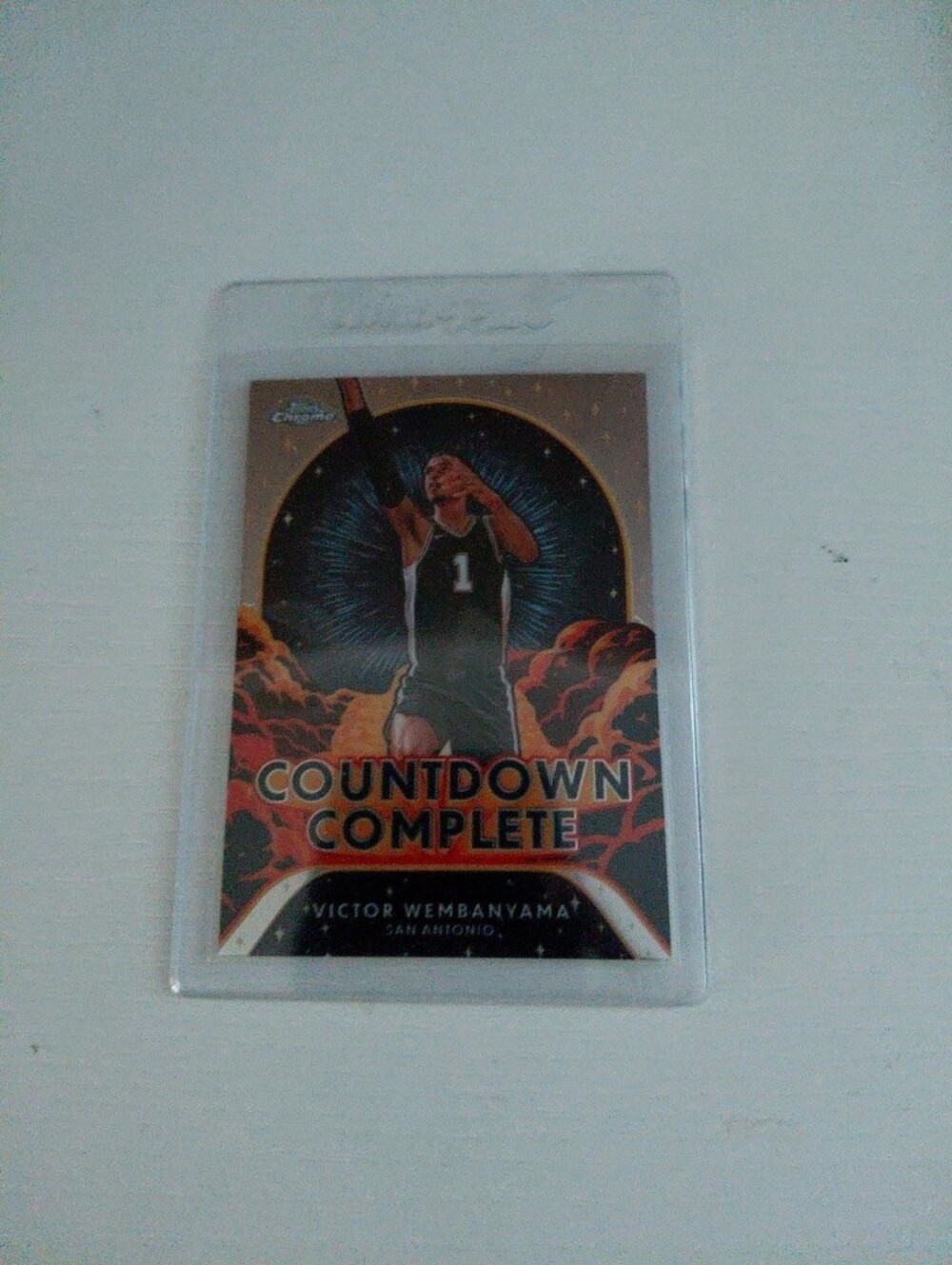 Countdown Complete Basketball Card - Orange, Black lots Wembanyama